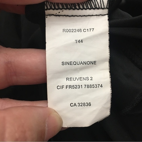 Sinequanone Black White Flowy Dress - Picture 8 of 10